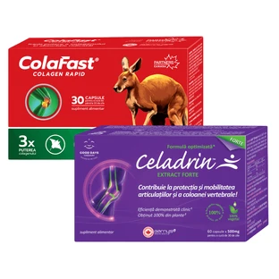 Celadrin Extract Forte Good Days Therapy, 60 капсул + подарок ColaFast Rapid Collagen Good Days Therapy, 30 капсул