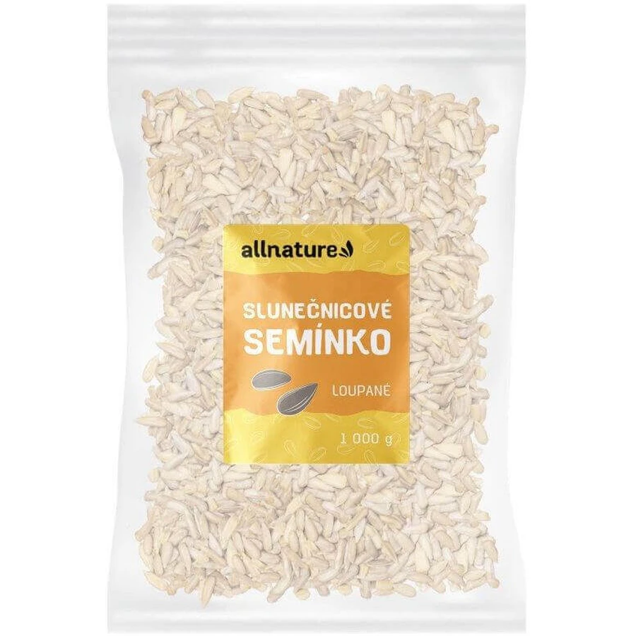 Allnature Семена подсолнечника лущеные 1000 г: цены и характеристики