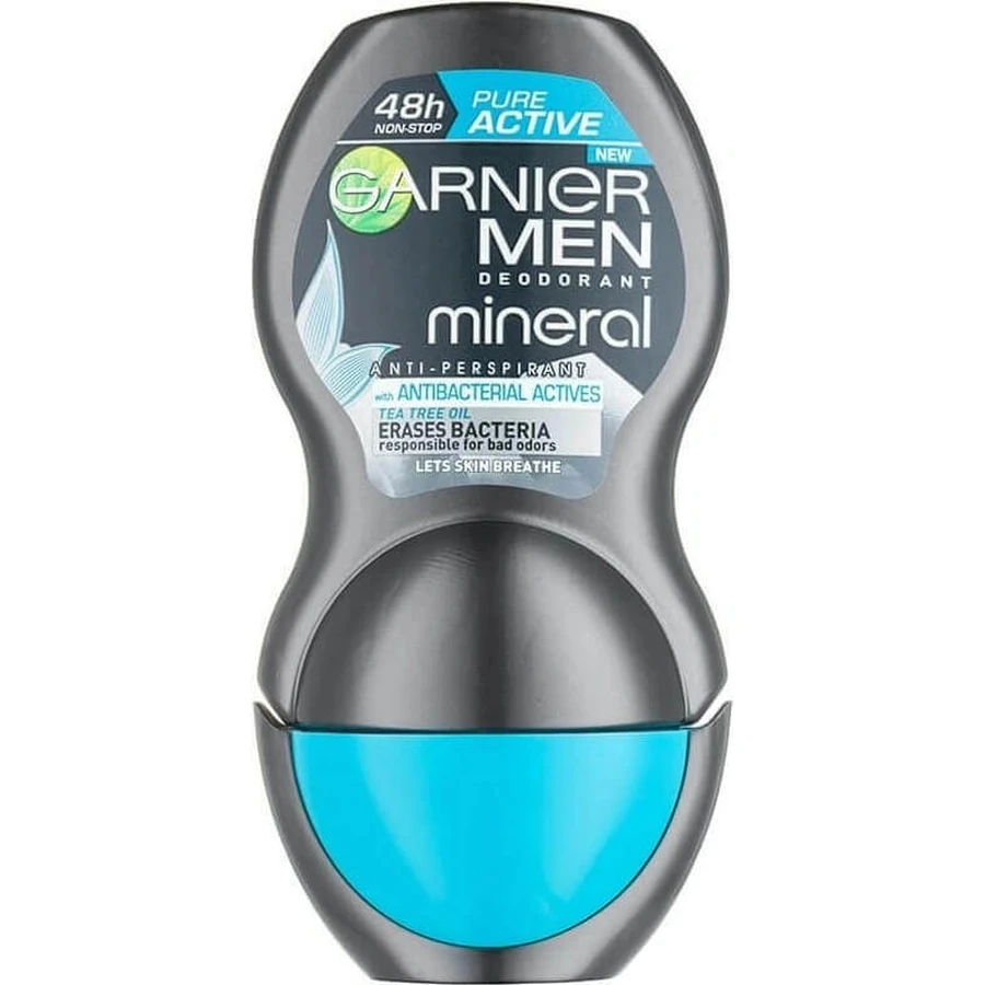 GARNIER Guoco дезодорант для мужчин PURE ACTIVE 1×50 мл, антибактериальный: цены и характеристики