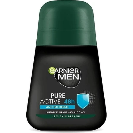 GARNIER Guoco дезодорант для мужчин PURE ACTIVE 1×50 мл, антибактериальный: цены и характеристики