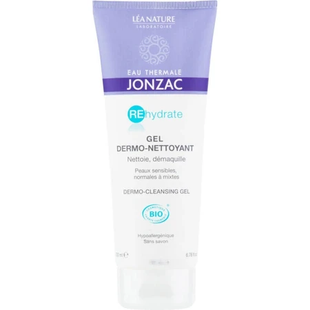 JONZAC Rehydrate DERMO-CLEANSING GEL BIO 1×200 мл, дермоочищающий гель: цены и характеристики