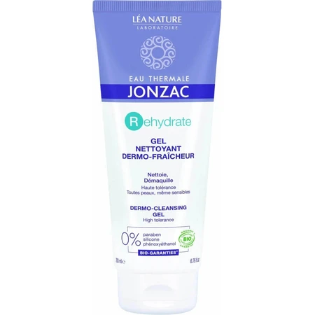 JONZAC Rehydrate DERMO-CLEANSING GEL BIO 1×200 мл, дермоочищающий гель: цены и характеристики