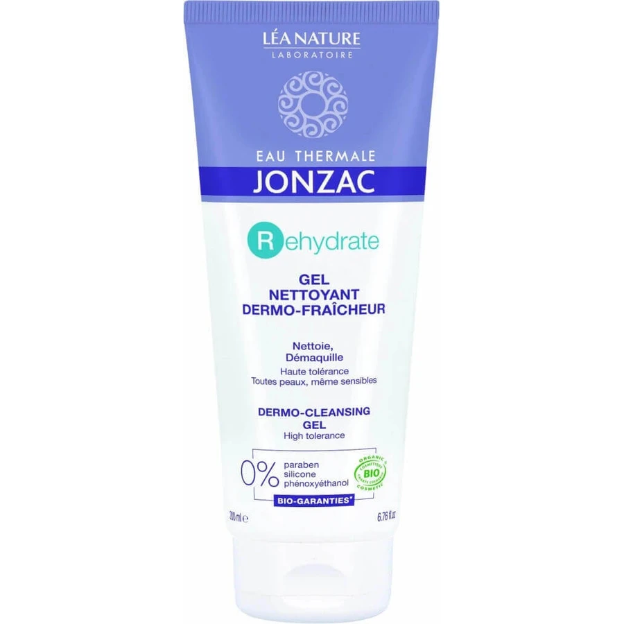 JONZAC Rehydrate DERMO-CLEANSING GEL BIO 1×200 мл, дермоочищающий гель: цены и характеристики