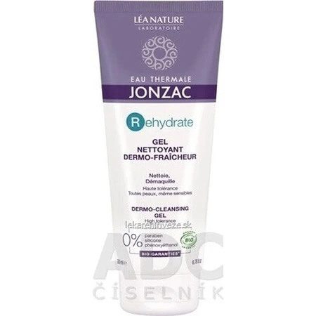 JONZAC Rehydrate DERMO-CLEANSING GEL BIO 1×200 мл, дермоочищающий гель: цены и характеристики