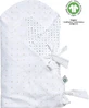 MOTHERHOOD Хлопковое обертывание BIO Розовые и черные точки 85x85 см 1×1 шт, хлопковое обертывание
