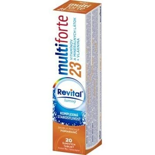 Revital Multi Forte со вкусом апельсина 20 таблеток для стирки