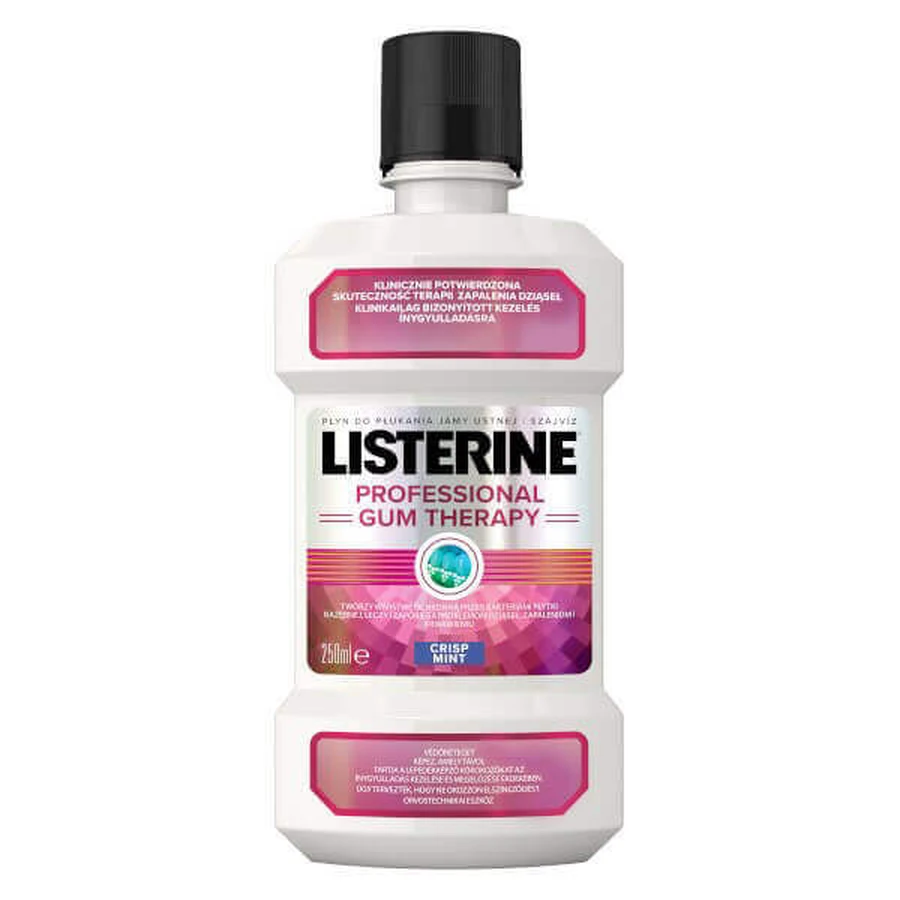 Listerine Professional Gum Therapy, Ополіскувач для порожнини рота, 250 мл - довговічний!: ціни та характеристики