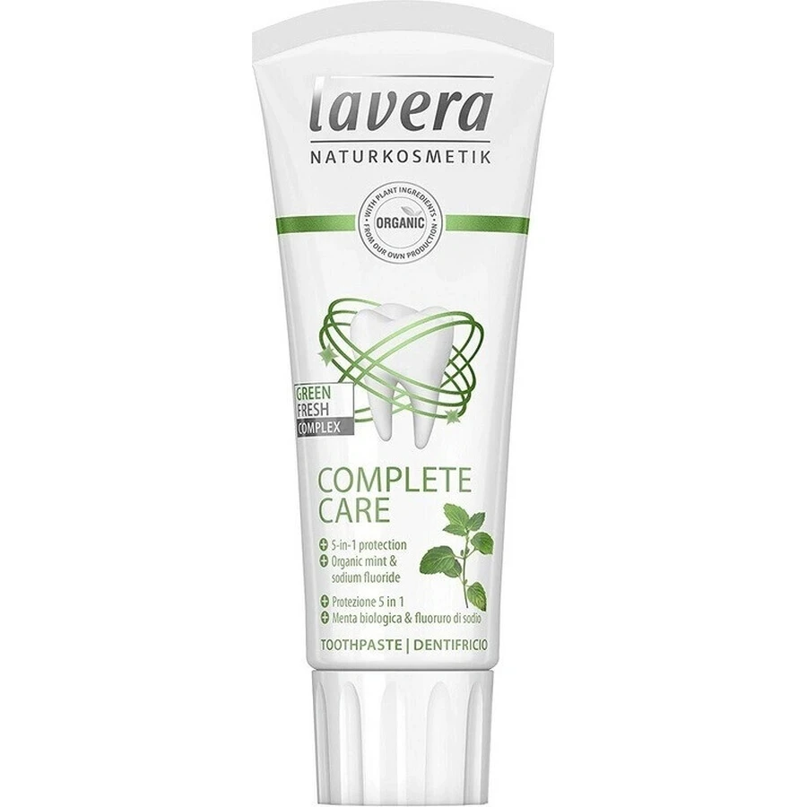 зубна паста lavera м'ятна COMPLETE CARE 1×75 мл, зубна паста: ціни та характеристики