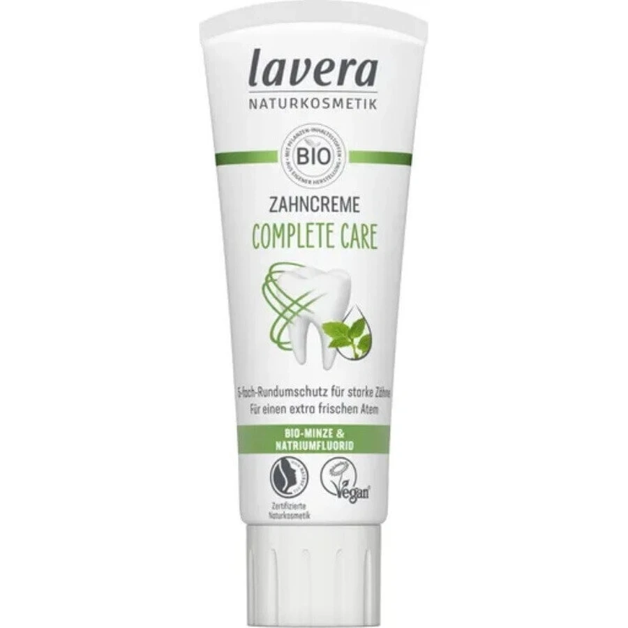 зубна паста lavera м'ятна COMPLETE CARE 1×75 мл, зубна паста: ціни та характеристики