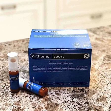 Orthomol Sport питьевая суспензия-таблетки-капсулы, 30 порций: цены и характеристики