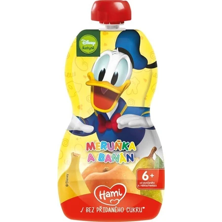 HAMI Disney Minnie капсулы Банан и клубника 1×110 г, фруктовые капсулы: цены и характеристики