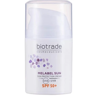 Сонцезахисний крем Biotrade Melabel для обличчя та шиї SPF 50+, 50 мл