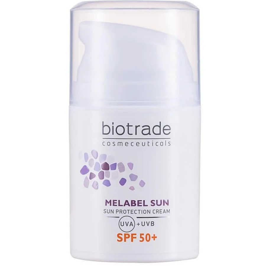 Сонцезахисний крем Biotrade Melabel для обличчя та шиї SPF 50+, 50 мл: ціни та характеристики