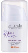 Сонцезахисний крем Biotrade Melabel для обличчя та шиї SPF 50+, 50 мл