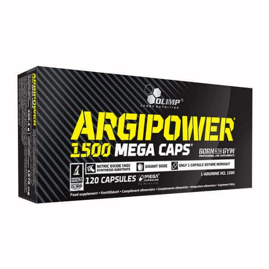 Olimp Argipower 1500 Mega Caps, 120 капсул: ціни та характеристики