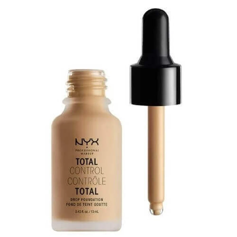 Foundation, NYX, Total Control Drop, 09 Medium Olive, 13 мл: цены и характеристики