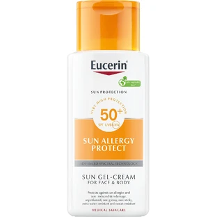 Eucerin Солнцезащитный крем-гель от аллергии SPF 50 150 мл