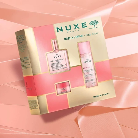 Набір Nuxe Bestsellers Huile Prodigieuse Florale, суха олія, 50 мл + омолоджуюча міцелярна вода 3в1, 100 мл + рожевий бальзам для губ, 15 г: ціни та характеристики