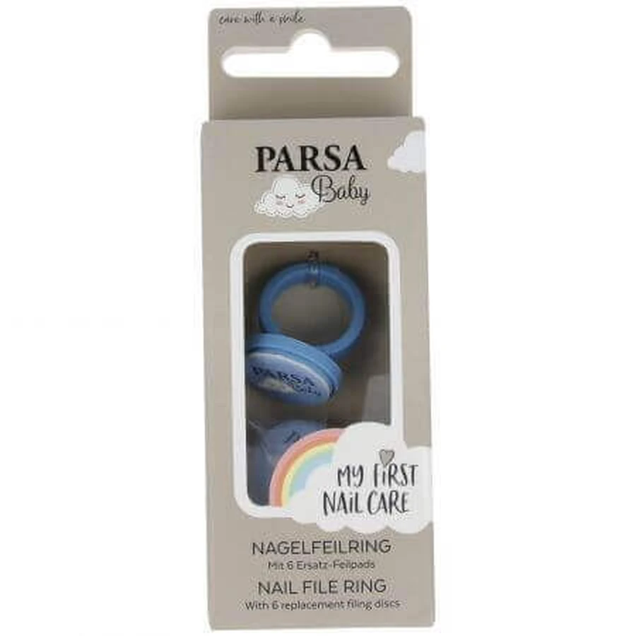 Дитяча пилка для нігтів, синя, Parsa: ціни та характеристики