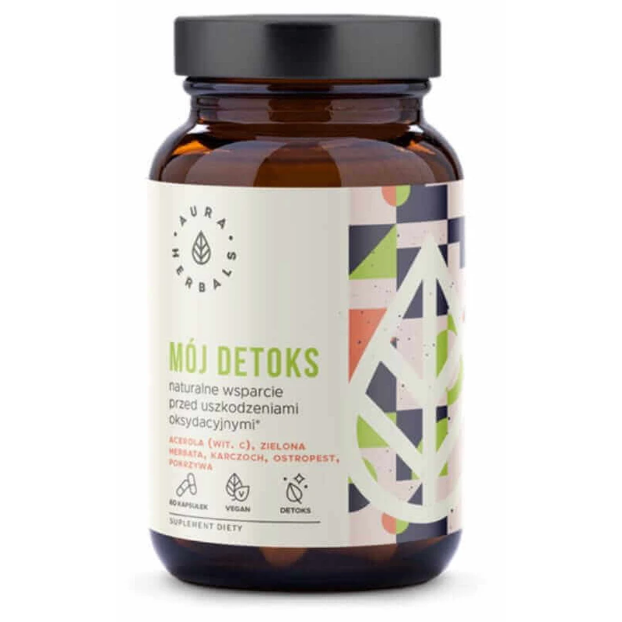 My Detox 60 капсул Aura Herbals: цены и характеристики
