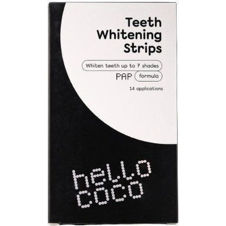 Hello Coco Teeth Whitening Strips PAP+ (Смужки для відбілювання зубів) 28 шт.: ціни та характеристики
