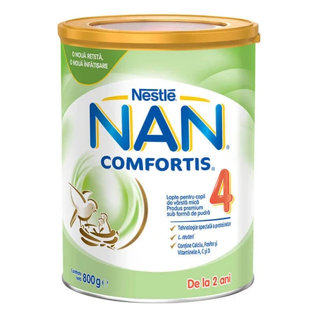 Последующая молочная смесь Nan 4 Comfortis, +2 года, 800 г, Nestle: цены и характеристики