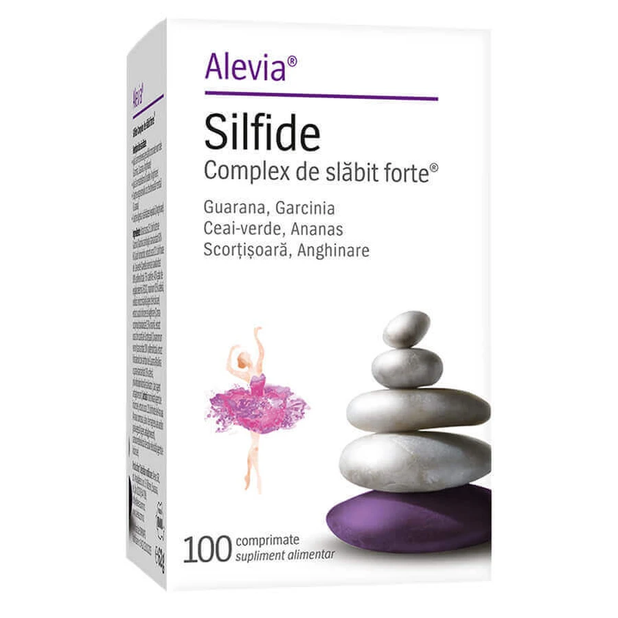 Комплекс Alevia Silfide для схуднення, 100 таблеток: ціни та характеристики