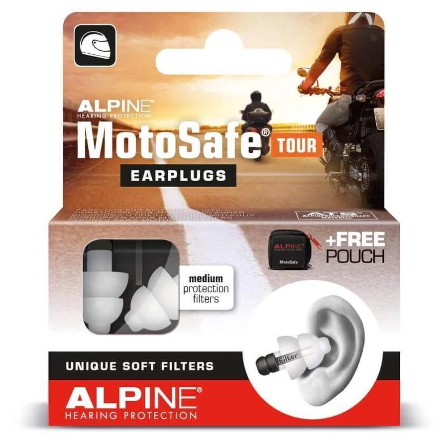 Беруши Alpine Motosafe Tour для мотоциклистов, 1 пара: цены и характеристики