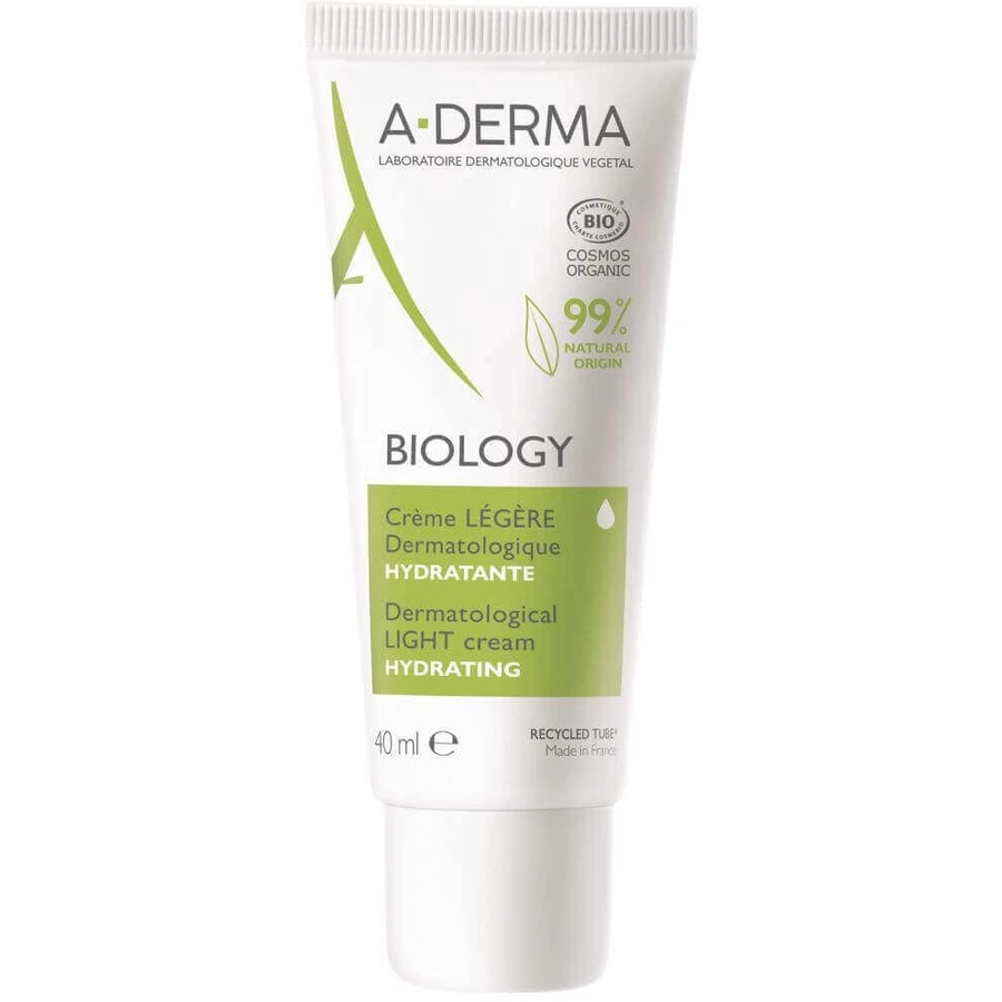 A-Derma BIOLOGY Дерматологический питательный увлажняющий крем 40 мл: цены и характеристики