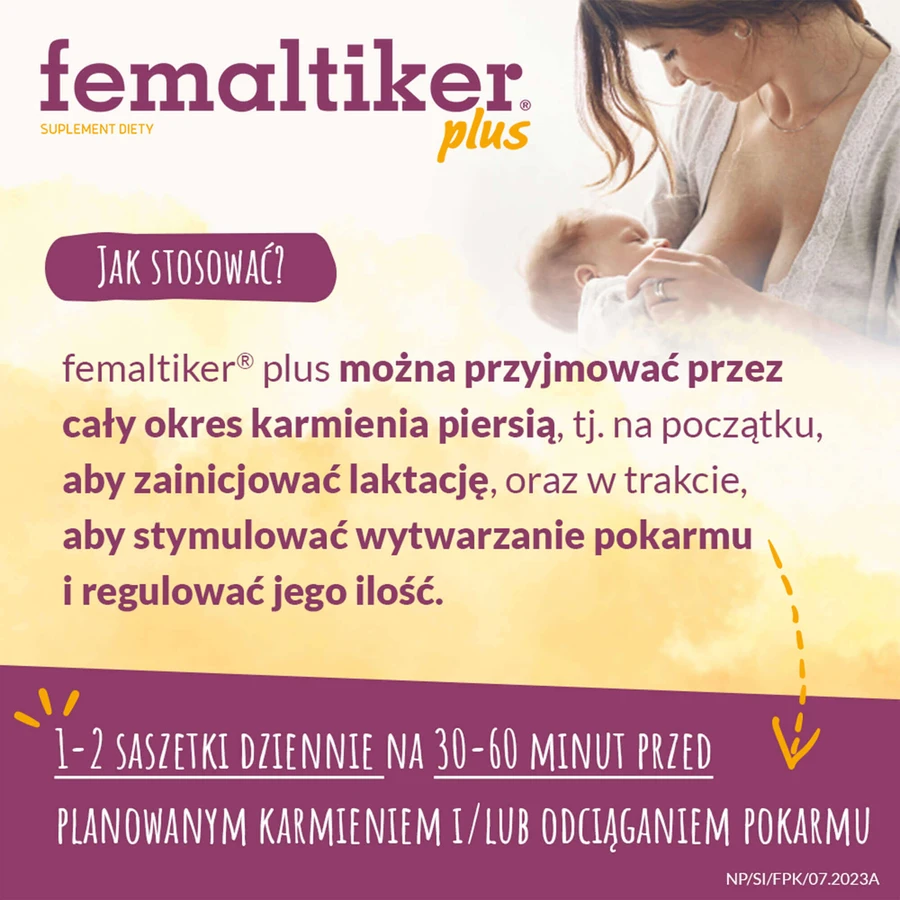 Femaltiker Plus Фемалтікер ​​Плюс, карамельний смак, 12 пакетиків: ціни та характеристики