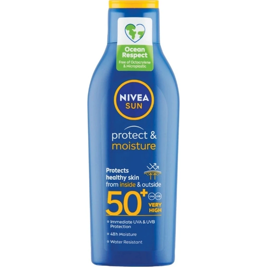 Nivea Sun Moisturizing Tanning Lotion OF20 1×200 мл, зволожуючий лосьйон для засмаги: ціни та характеристики
