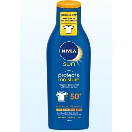 Nivea Sun Moisturizing Tanning Lotion OF20 1×200 мл, зволожуючий лосьйон для засмаги: ціни та характеристики
