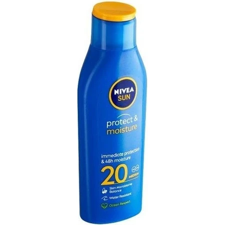 Nivea Sun Moisturizing Tanning Lotion OF20 1×200 мл, зволожуючий лосьйон для засмаги: ціни та характеристики