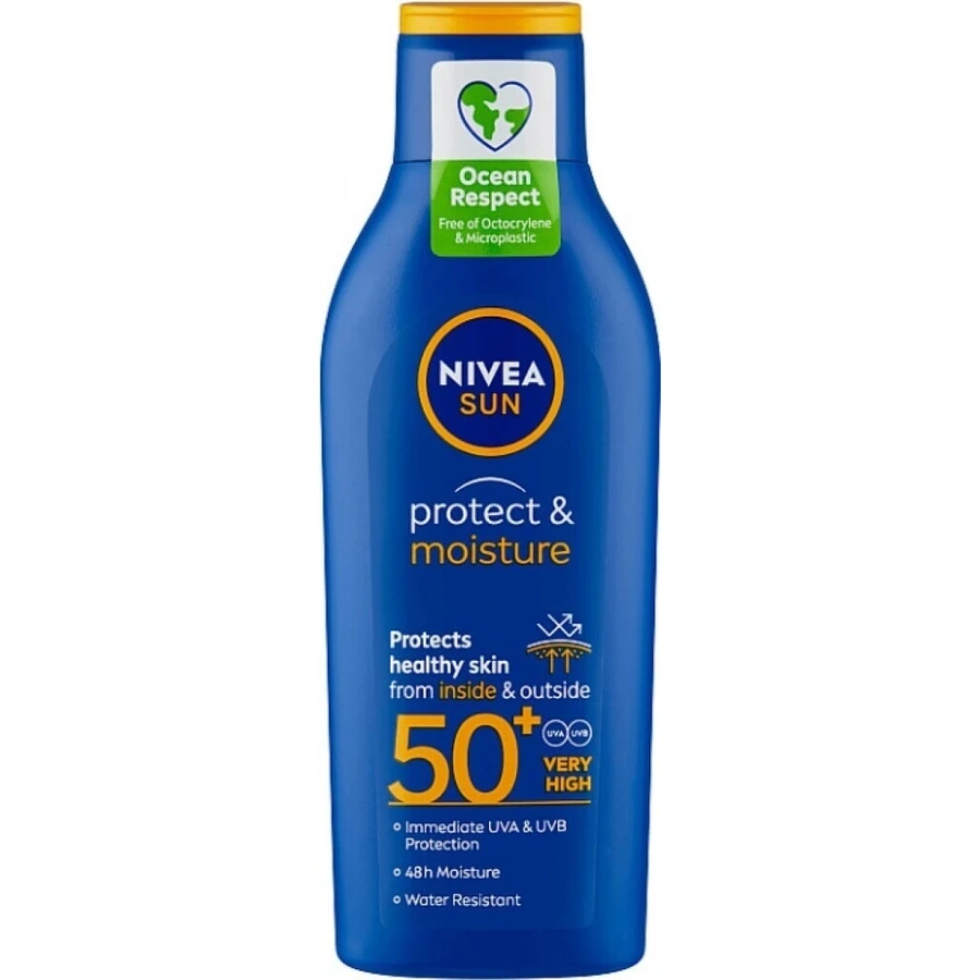Nivea Sun Moisturizing Tanning Lotion OF20 1×200 мл, зволожуючий лосьйон для засмаги: ціни та характеристики