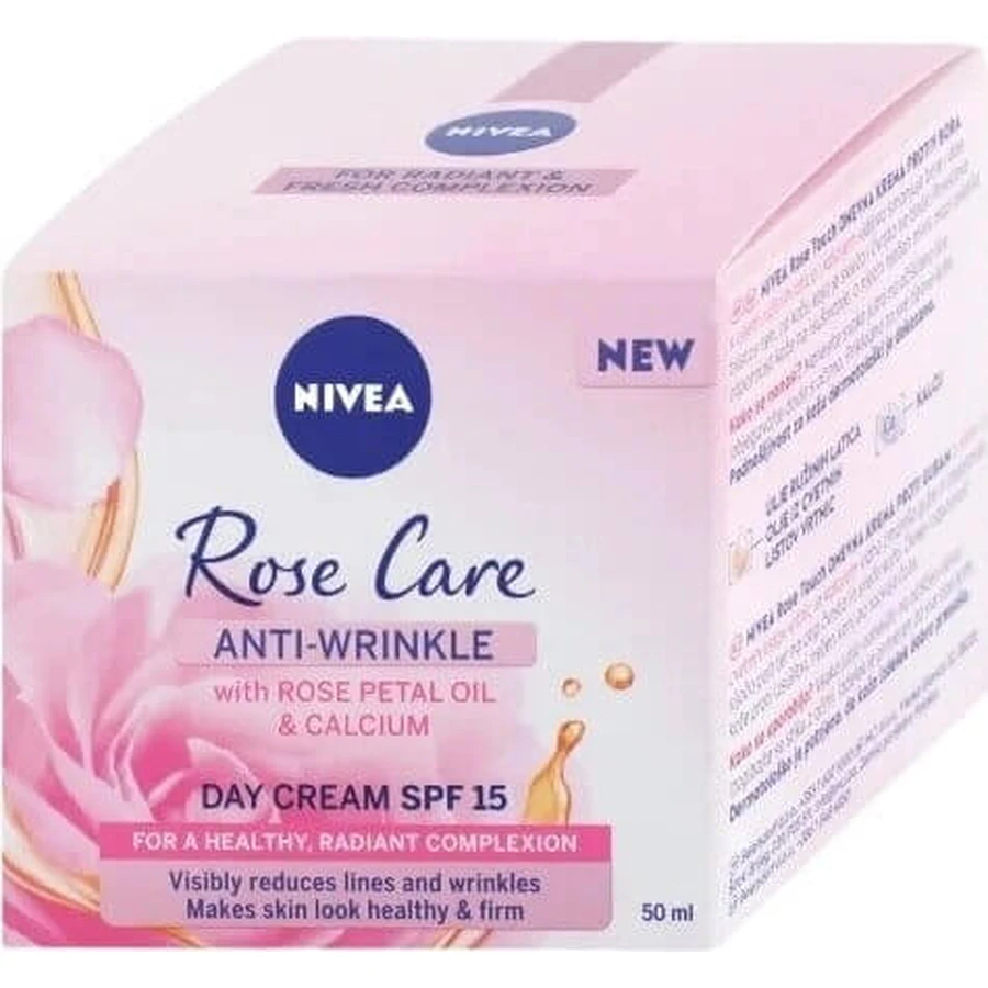 Nivea Daily Anti-Wrinkle Cream Rose Touch 1×50 мл, крем против морщин: цены и характеристики