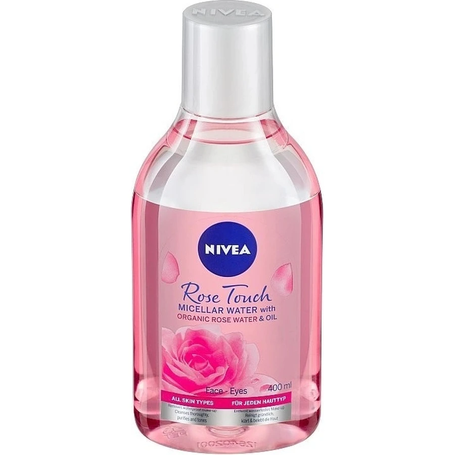 NIVEA Двофазна міцелярна вода Троянда 1×400 мл, міцелярна вода: ціни та характеристики