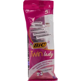 Бритва для жінок BIC Twin, 5 штук