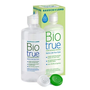 Лосьйон для догляду за контактними лінзами Biotrue, 300 мл ДЕФЕКТ УПАКОВКИ