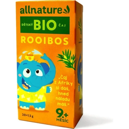 Allnature BIO Baby and Rooibos 20×1,5 г, травяной: цены и характеристики