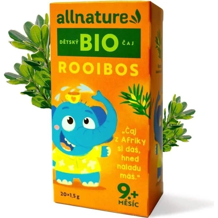 Allnature BIO Baby and Rooibos 20×1,5 г, травяной: цены и характеристики