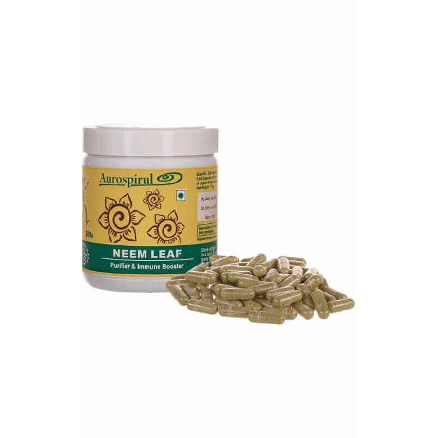Neem - Здоровая кровь и кожа 500 капсул - Aurospirul: цены и характеристики