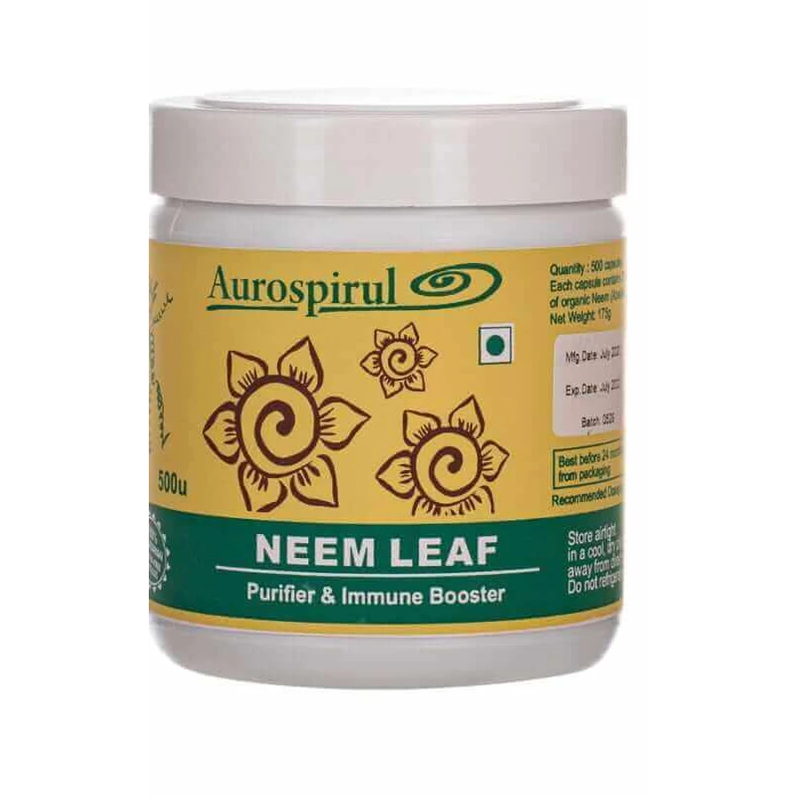 Neem - Здоровая кровь и кожа 500 капсул - Aurospirul: цены и характеристики