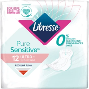 Libresse Pure Sensitive впитывающие нормальные, 12 шт.