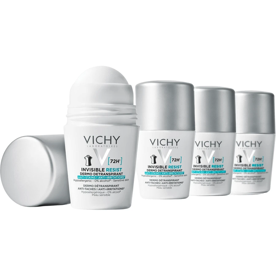 Vichy Invisible Resist 72H антиперспирант против пятен и раздражения 50 мл: цены и характеристики