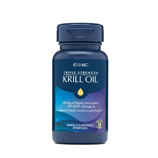 Потрійна олія криля (735822), 30 капсул, GNC