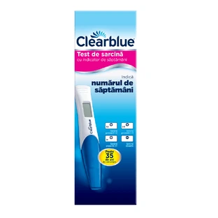 Тест на вагітність Clearblue з індикатором тижня, 1 шт.