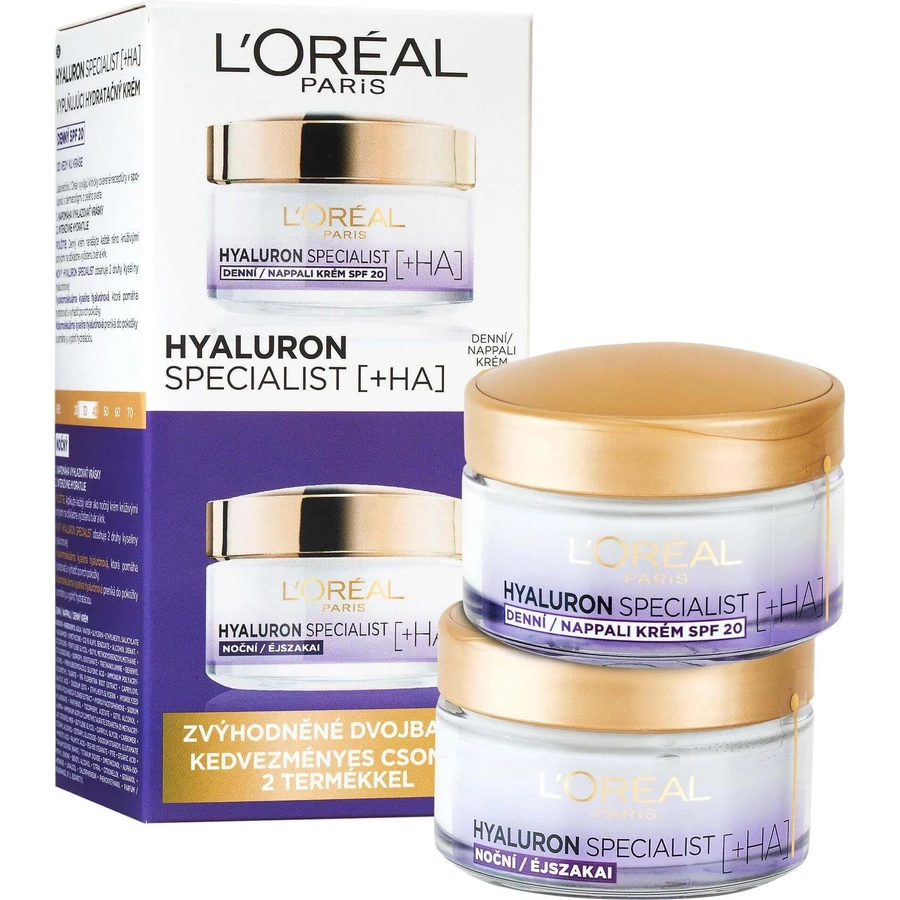 L'Oréal Paris Hyaluron Specialist Duopack 2 x 50 мл: ціни та характеристики
