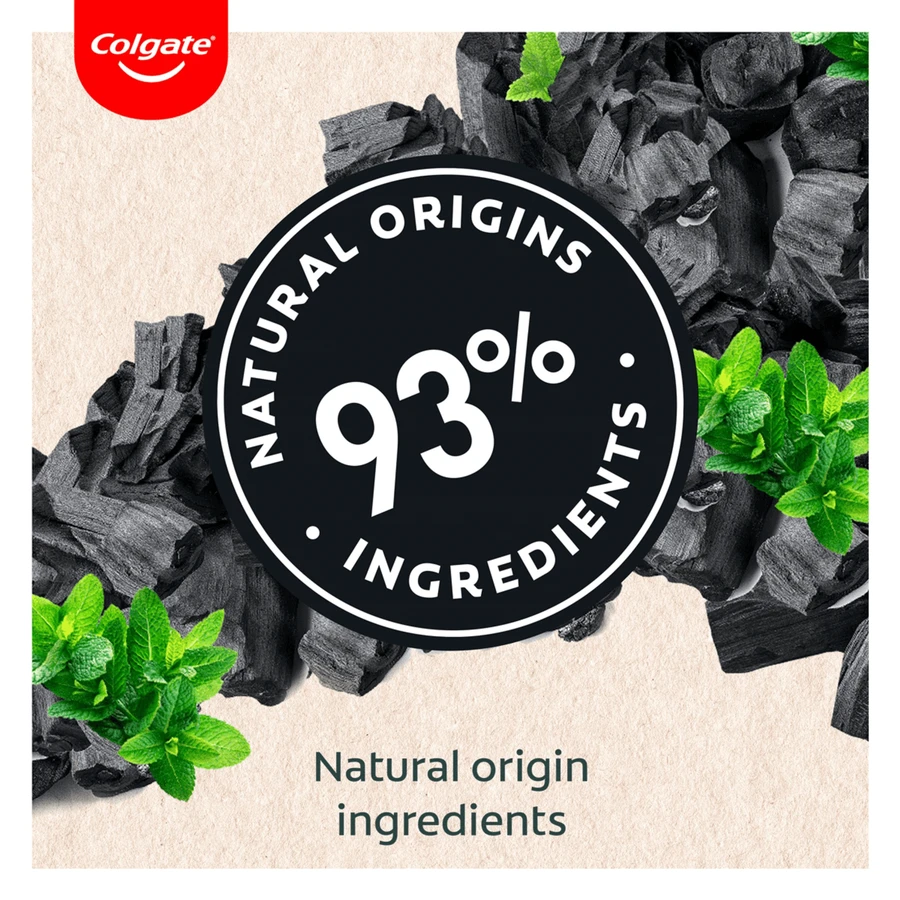 Colgate Natural Extracts Carbon+White зубна паста з активною речовиною, 75 мл: ціни та характеристики