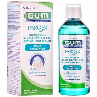 Paroex щоденний профілактичний ополіскувач для порожнини рота, 500 мл, Sunstar Gum
