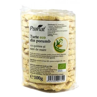 Кукурузная форель с киноа и морской солью, 100 г, Pronat
